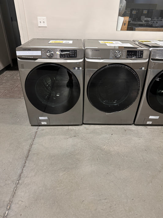 GORGEOUS STACKABLE SMART FRONT LOAD WASHER ELECTRIC DRYER WAS13387 DRY12681