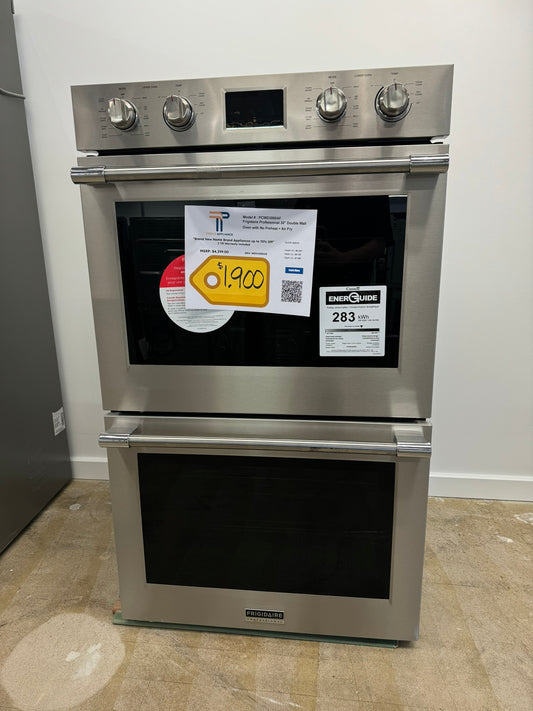 NEW DOUBLE WALL OVEN with TOTAL CONVECTION MODEL: PCWD3080AF WOV10001R