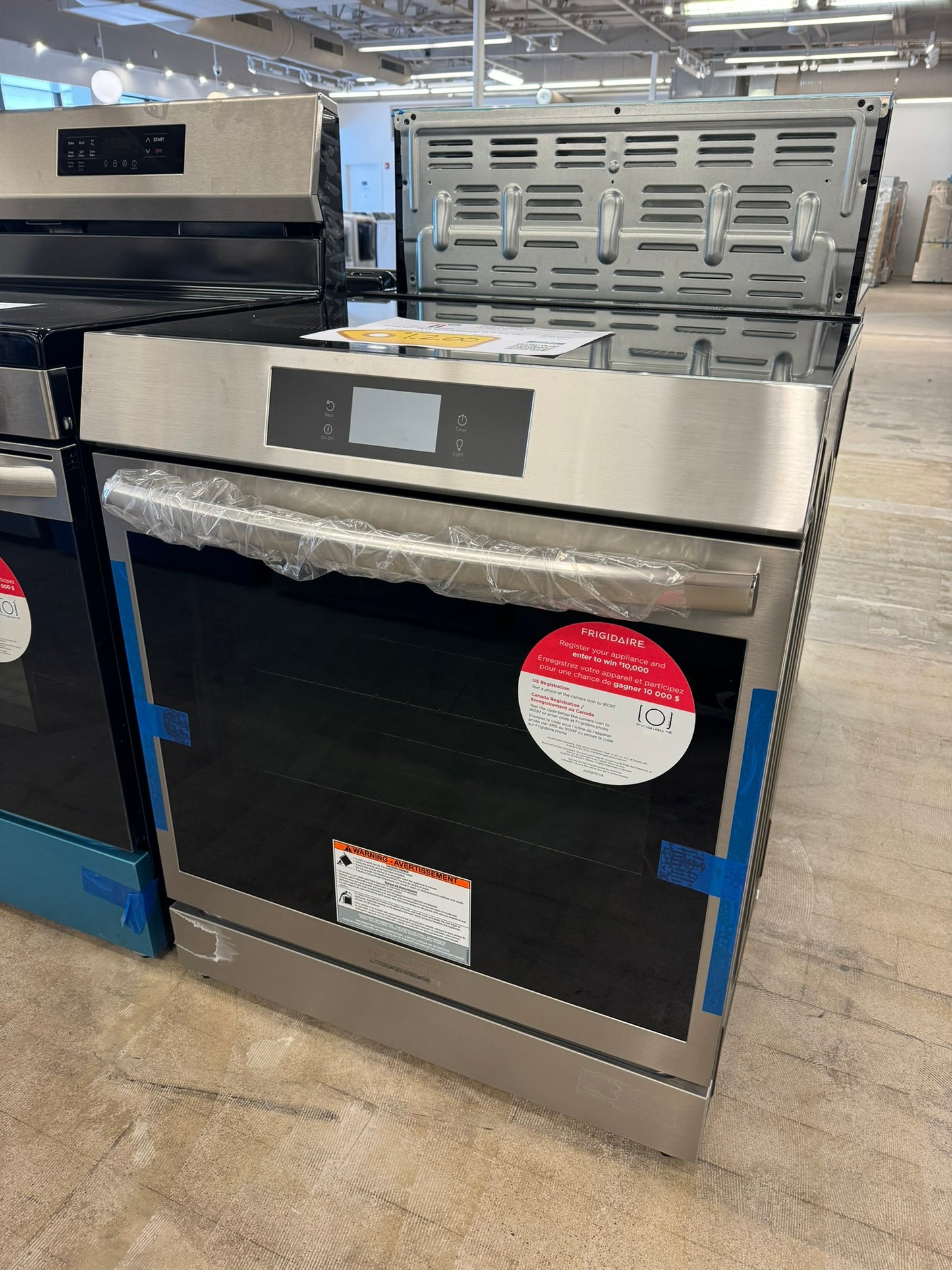 NEW INDUCTION TOTAL CONVECTION RANGE MODEL: GCFI3060BF RAG10037R