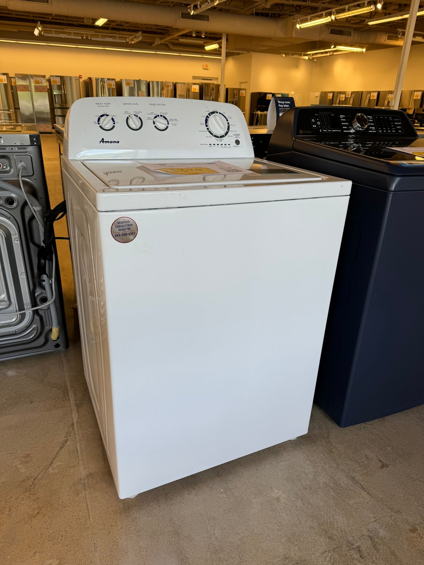 GREAT NEW AMANA TOP LOAD WASHER MODEL: NTW4519JW WAS10031R