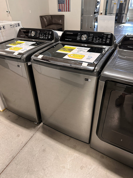 NEW TOP LOAD SAMSUNG WASHER MODEL: WA45T3400AP WAS13409