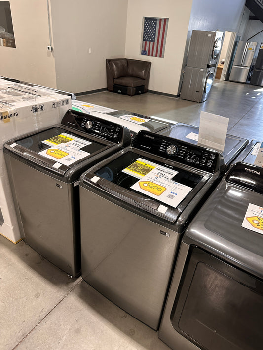 BRAND NEW SAMSUNG TOP LOAD WASHING MACHINE MODEL: WA45T3400AP WAS13408