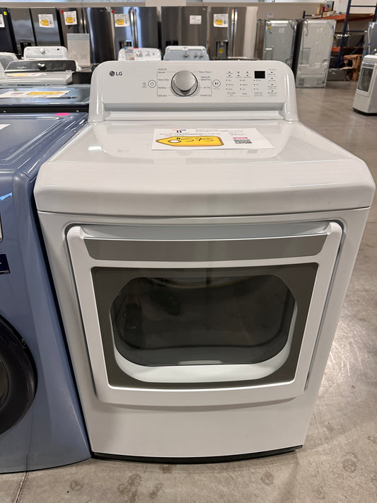 GREAT NEW LG ELECTRIC DRYER MODEL: DLE7150W DRY12695