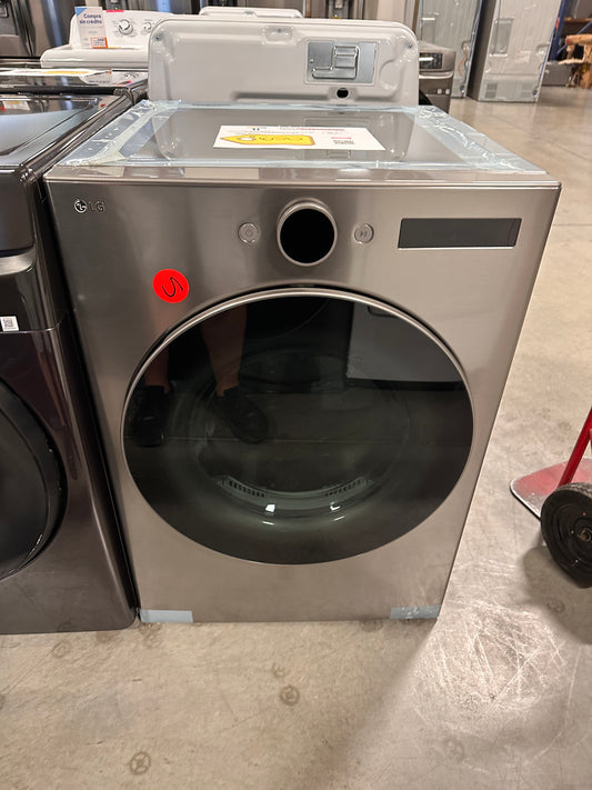 GREAT NEW GRAPHITE STEEL LG ELECTRIC DRYER MODEL: DLEX5500V DRY12691