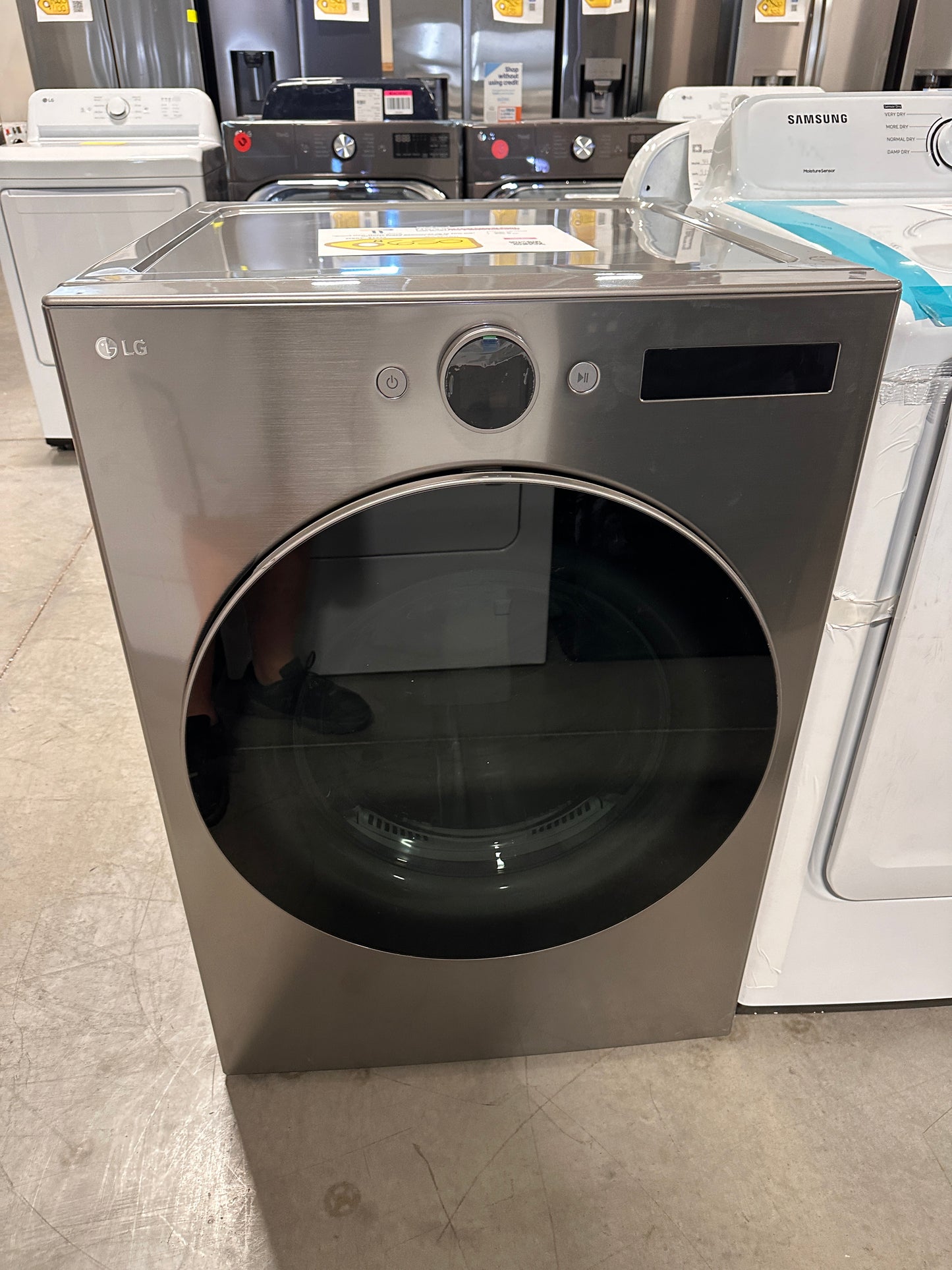 BRAND NEW LG SMART ELECTRIC DRYER MODEL: DLEX5500V DRY12692