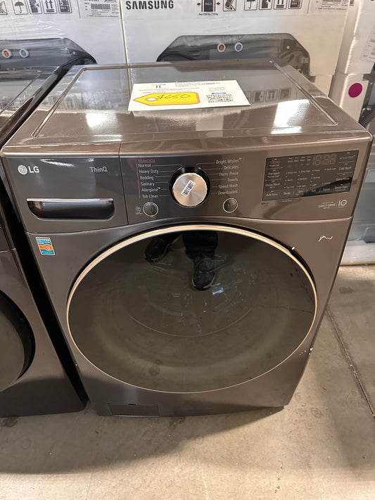 GREAT NEW LG STACKABLE SMART FRONT LOAD WASHER MODEL: WM4000HBA WAS13420