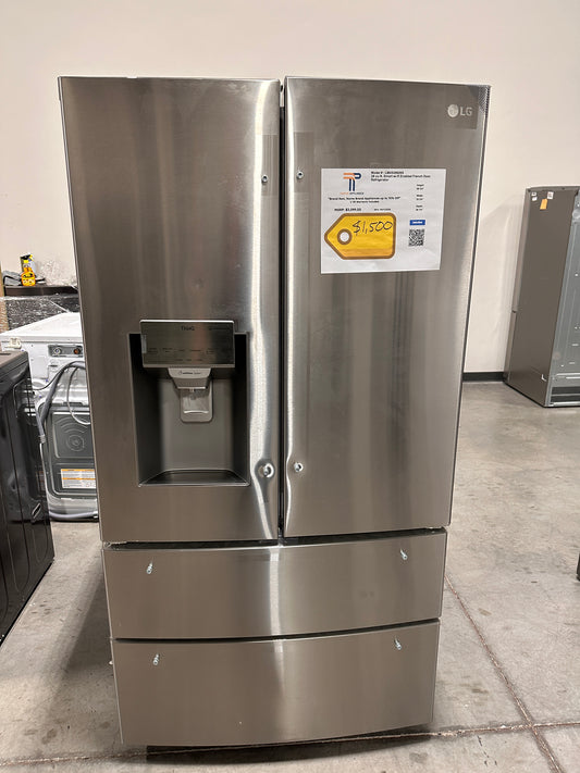 GORGEOUS NEW LG FRENCH DOOR SMART REFRIGERATOR MODEL: LMXS28626S REF13356