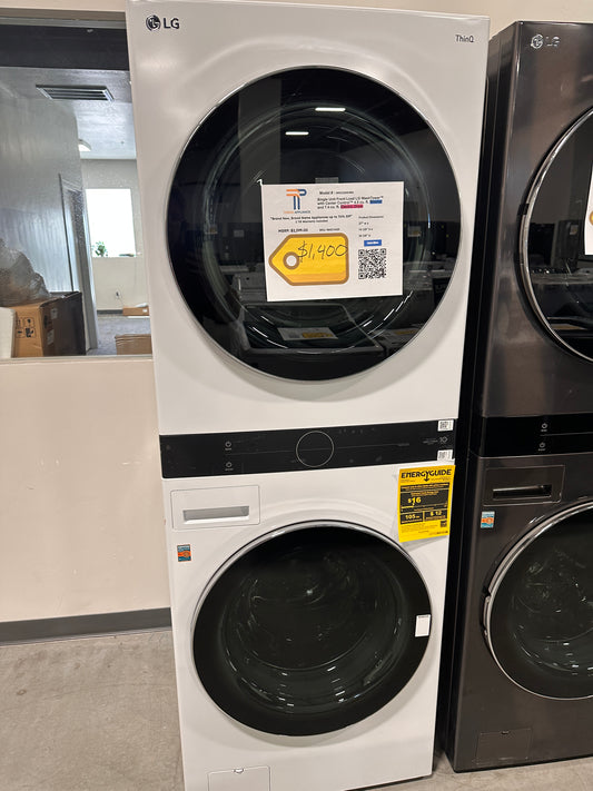GORGEOUS NEW LG STACKED LAUNDRY CENTER WASHTOWER MODEL:WKEX200HWA WAS13428