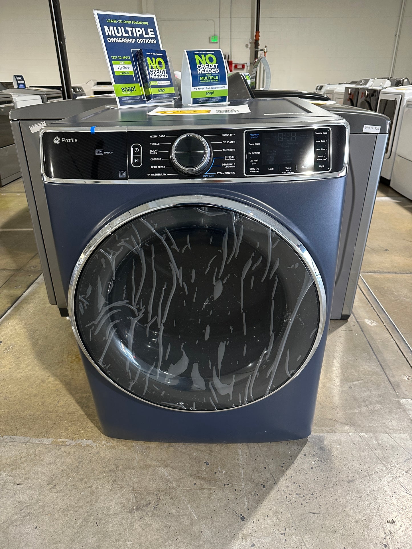 GORGEOUS GE Profile 7.8 Cu Ft Smart Dryer MODEL: PFD87ESPVRS DRY13047S