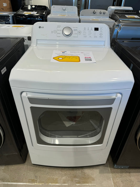 GREAT NEW LG ELECTRIC DRYER with SENSOR DRY MODEL: DLE7150W DRY10118R