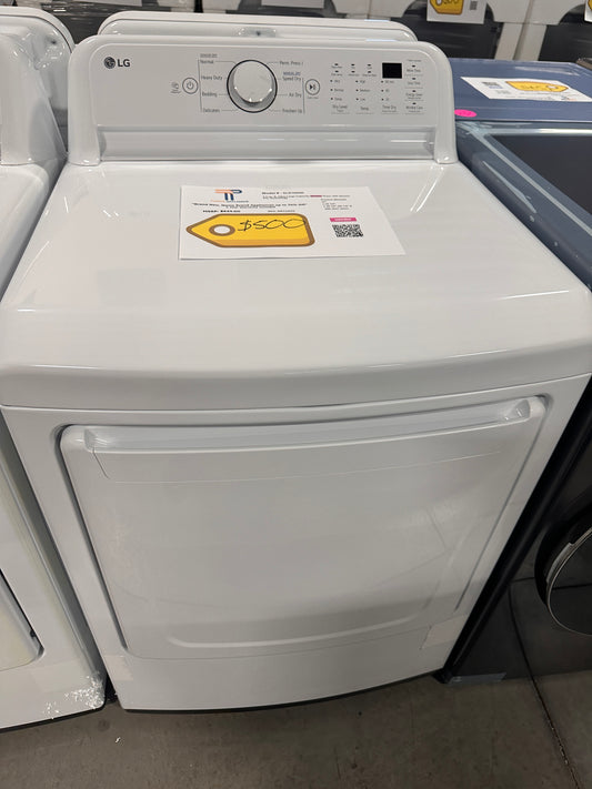 GREAT NEW LG ELECTRIC DRYER MODEL: DLE7000W DRY12693