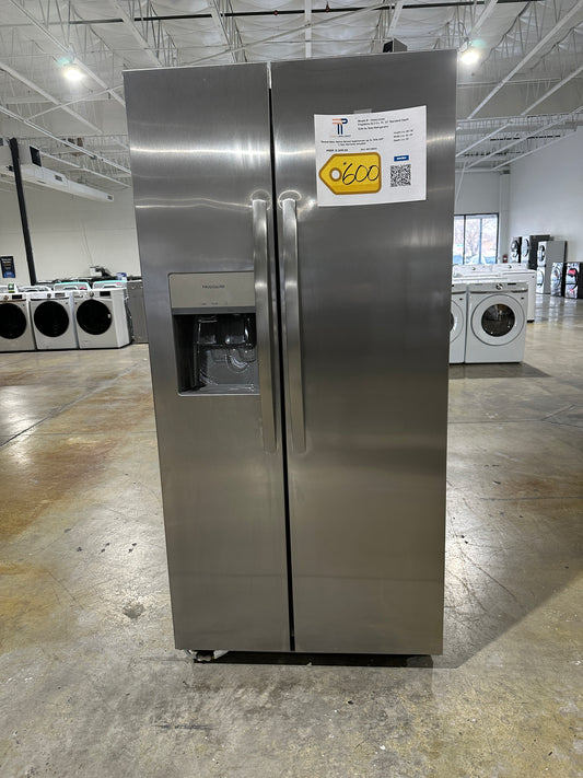 GORGEOUS! NEW! Standard Depth Side by Side Refrigerator MODEL: FRSS2323AS REF13824S