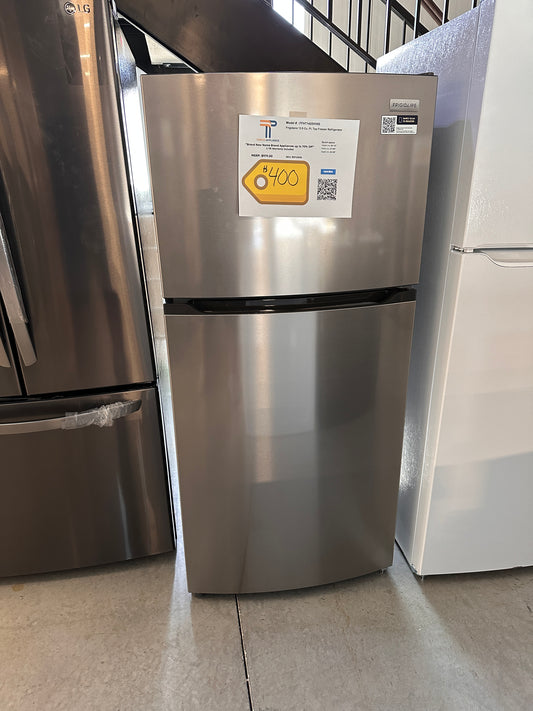 BRUSHED STEEL TOP FREEZER REFRIGERATOR MODEL: FFHT1425VV REF13365