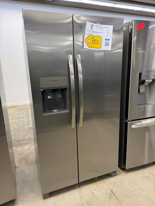 BRAND NEW SIDE-BY-SIDE REFRIGERATOR MODEL: FRSS26L3AF REF10154R