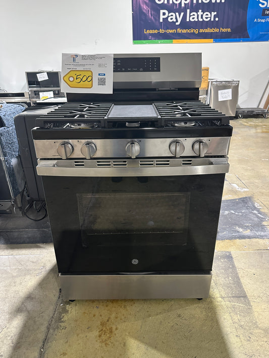 GREAT NEW GE GAS CONVECTION RANGE MODEL: GGF600AVSS RAG11654S