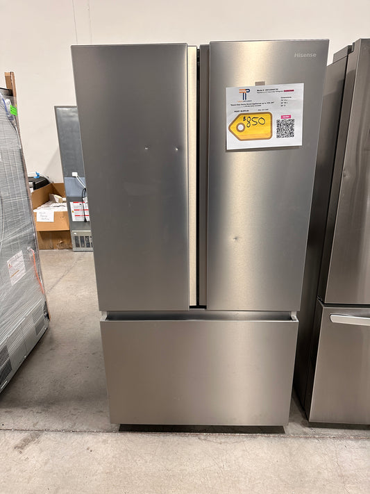 GREAT NEW HISENSE FRENCH DOOR REFRIGERATOR MODEL: HRF209N6CSE REF13369