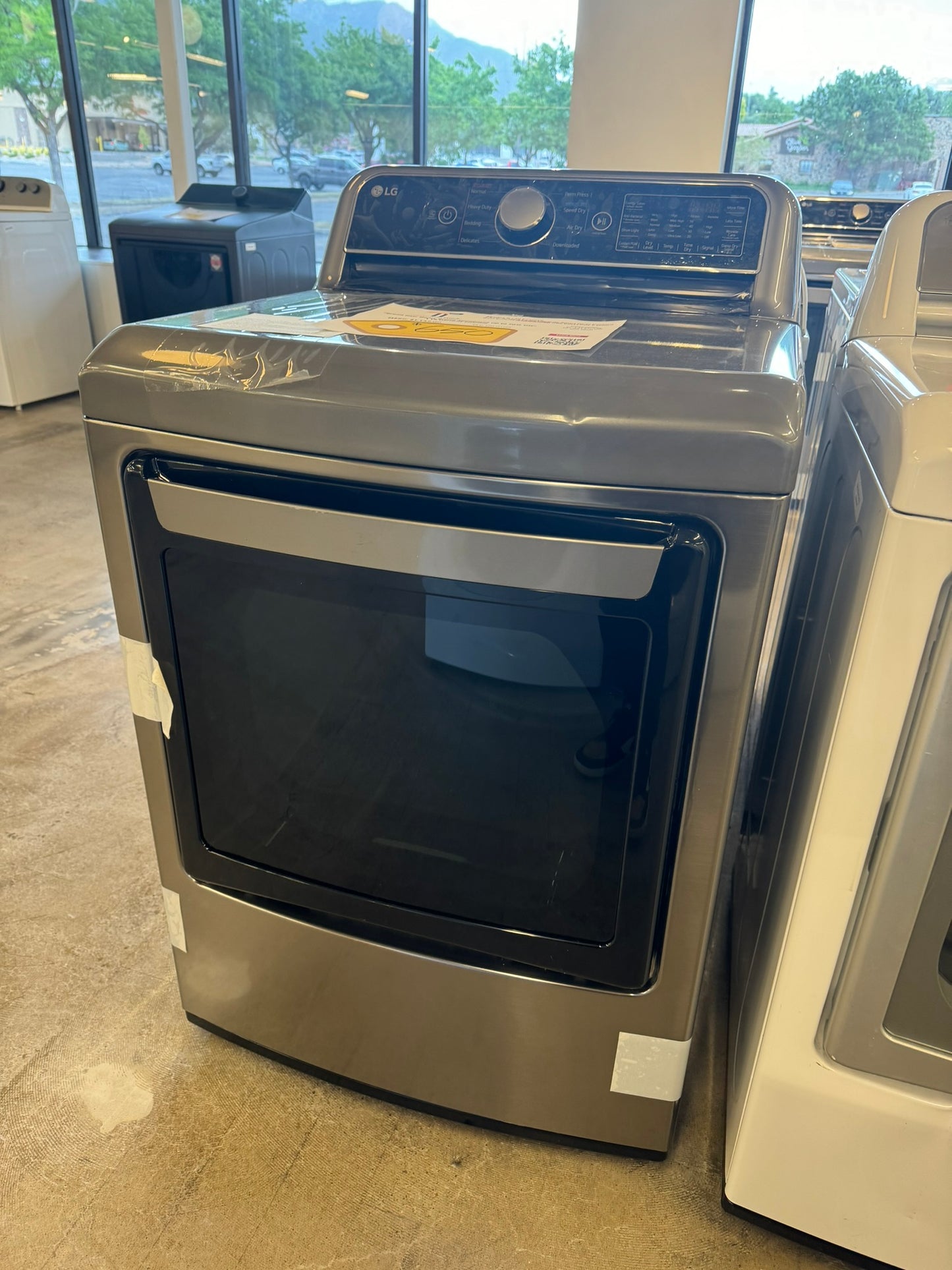 GREAT NEW LG SMART ELECTRIC DRYER MODEL: DLE7400VE DRY10129R