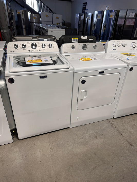 NEW TOP LOAD WASHER GAS DRYER MAYTAG LAUNDRY SET WAS13452 DRY12724