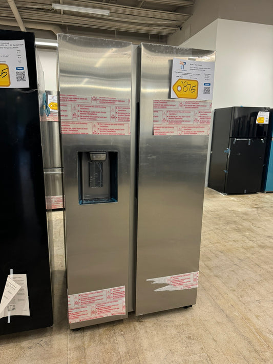 GREAT NEW SIDE-BY-SIDE SAMSUNG REFRIGERATOR MODEL: RS27T5200SR REF10165R