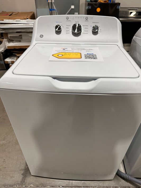 GREAT NEW GE TOP LOAD WASHER WITH COLD PLUS MODEL: GTW385ASWWS WAS13449