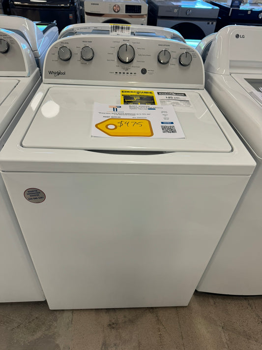 BRAND NEW TOP LOAD WHIRLPOOL WASHING MACHINE MODEL: WTW4816FW WAS10147R