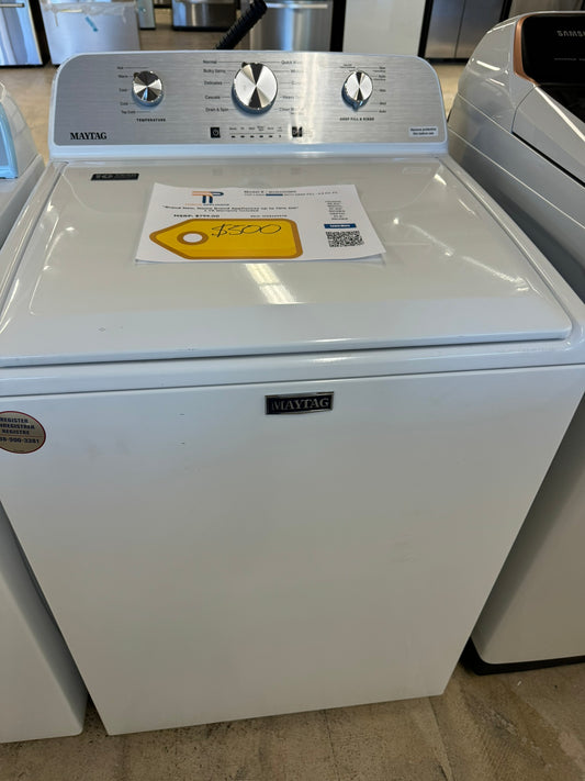 BRAND NNEW MAYTAG TOP LOAD WASHER WITH DEEP FILL MODEL: MVW4505MW WAS10157R