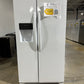 GORGEOUS WHITE FRIGIDAIRE STANDARD DEPTH REFRIGERATOR MODEL: FRSS2623AW REF13804S