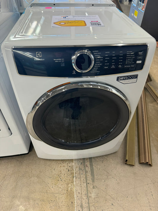 GREAT NEW ELECTROLUX STACKABLE ELECTRIC DRYER MODEL: ELFE7637AW DRY10117R