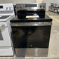 NEW! GE 30 Inch Freestanding Electric Smart Range MODEL: GRF600AVSS RAG11651S