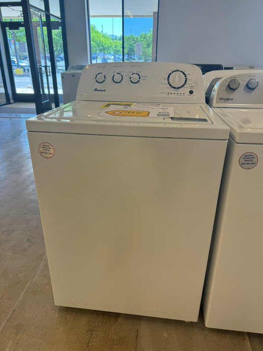 NEW AMANA TOP LOAD WASHER with HIGH EFFICIENCY AGITATOR MODEL: NTW4519JW WAS10144R