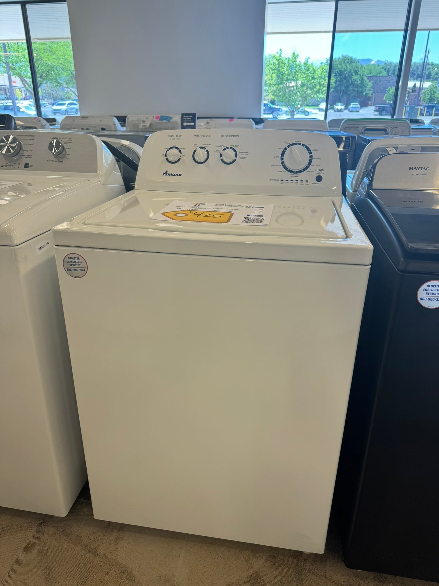 BRAND NEW TOP LOAD WASHER MODEL: NTW4519JW WAS10150R