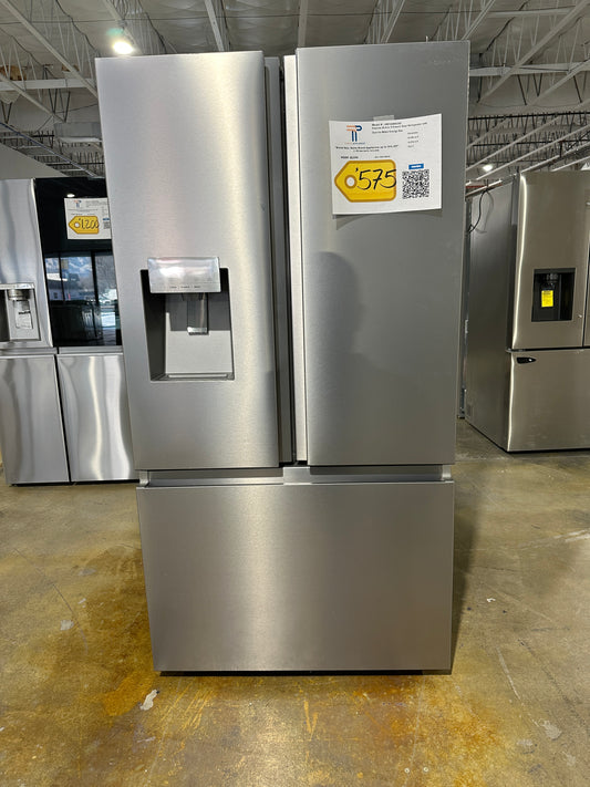 GREAT NEW HISENSE FRENCH DOOR REFRIGERATOR MODEL: HRF254N6DSE REF13861S