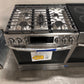 GENTLY USED GAS CONVECTION LG RANGE MODEL: LSGL6335F RAG11922