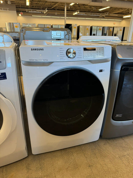 GREAT NEW SAMSUNG STACKABLE SMART ELECTRIC DRYER MODEL: DVE45B6300W DRY10119R