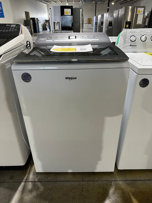 REMOVABLE AGITATOR! NEW WHIRLPOOL TOP LOAD WASHER MODEL: WTW8127LW WAS12462S