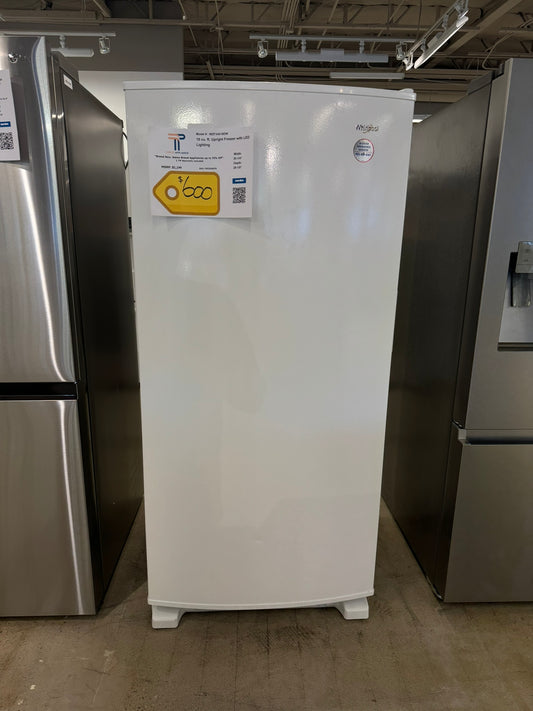 GREAT NEW WHIRLPOOL FROST FREE UPRIGHT FREEZER MODEL: WZF34X18DW FRZ10007R