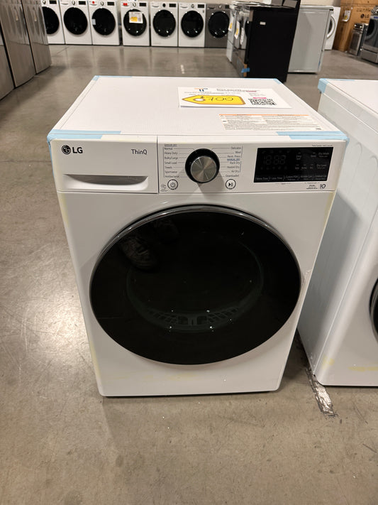 GREAT NEW LG STACKABLE 4.2 CU FT ELECTRIC DRYER MODEL: DLHC1455W DRY12710