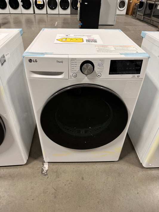 4.2 CU FT STACKABLE SMART LG ELECTRIC DRYER MODEL: DLHC1455W DRY12703