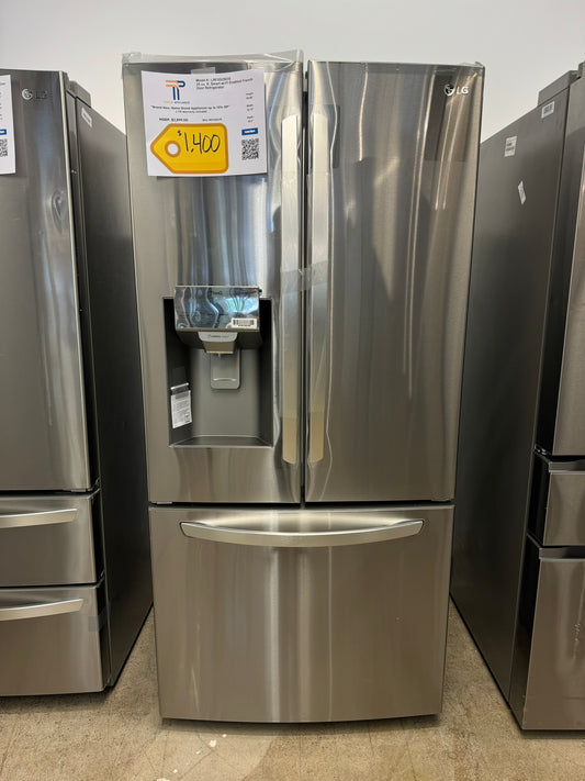 NEW LG FRENCH DOOR REFRIGERATOR with TALL ICE and WATER MODEL: LRFXS2503S REF10217R