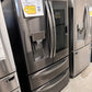 GORGEOUS NEW BLACK STAINLESS STEEL LG REFRIGERATOR MODEL: LMXS28596D REF13404
