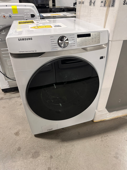 GREAT NEW SAMSUNG STACKABLE FRONT LOAD WASHER MODEL: WF45B6300AW WAS13466