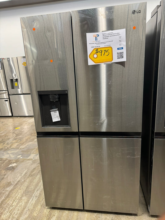 GORGEOUS BRAND NEW LG SIDE BY SIDE SMART REFRIGERATOR MODEL: LRSWS2806S REF10186Rs