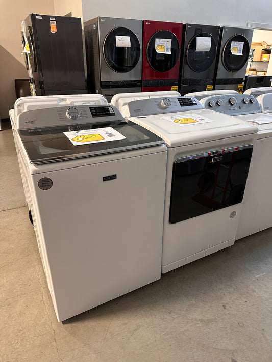 GREAT NEW TOP LOAD WASHER ELECTRIC DRYER LAUNDRY SET by MAYTAG WAS13474 DRY12733