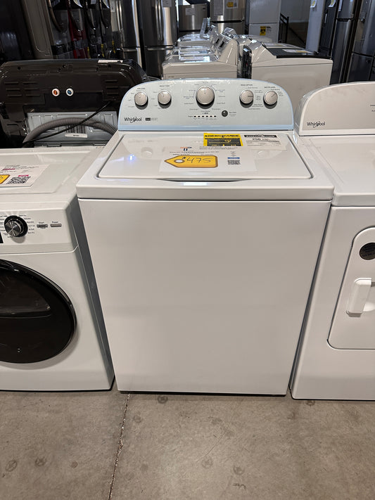 GREAT NEW WHIRLPOOL TOP LOADING WASHING MACHINE MODEL: WTW4957PW WAS13477