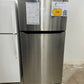 NEW LG TOP FREEZER REFRIGERATOR with INTERNAL WATER DISPENSER MODEL: LRTLS2403S REF10207R