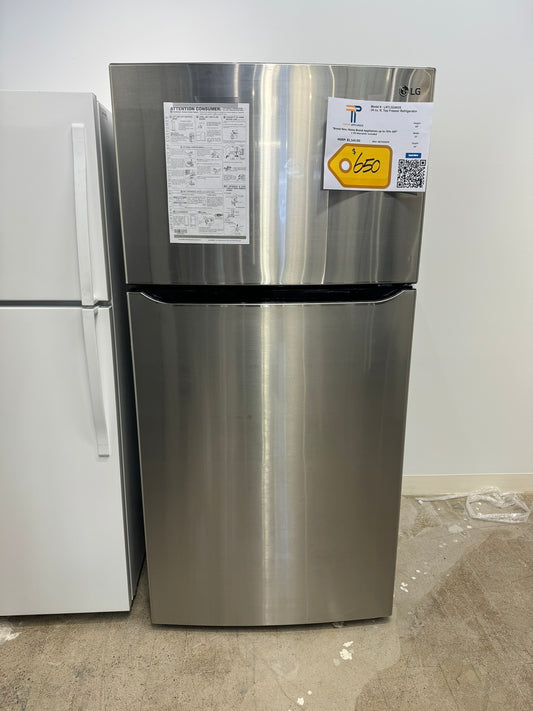 NEW LG TOP FREEZER REFRIGERATOR with INTERNAL WATER DISPENSER MODEL: LRTLS2403S REF10207R