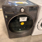 GREAT NEW BLACK STEEL STACKABLE FRONT LOAD WASHER MODEL: WM4000HBA WAS13422