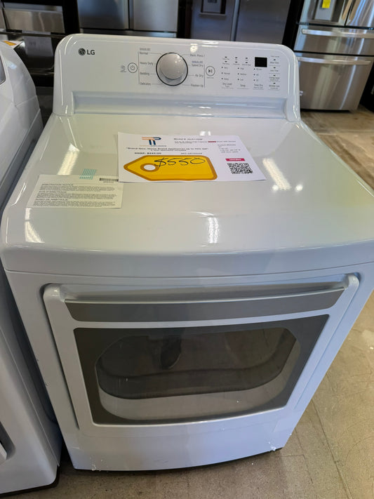 NEW LG ELECTRIC DRYER WITH SENSOR DRY MODEL: DLE7150W DRY10161R