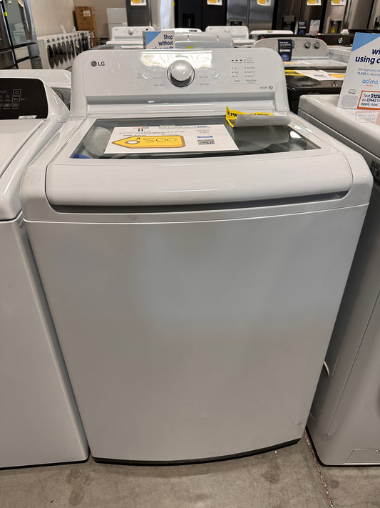 GREAT NEW LG TOP LOAD WASHER WITH TURBODRUM MODEL: WT6105CW WAS13487