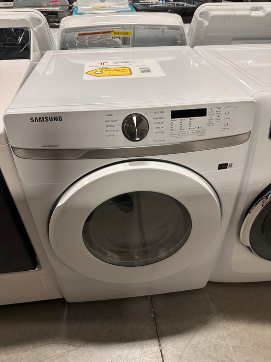 GREAT NEW SAMSUNG STACKABLE GAS DRYER MODEL: DVG45T6000W DRY12746